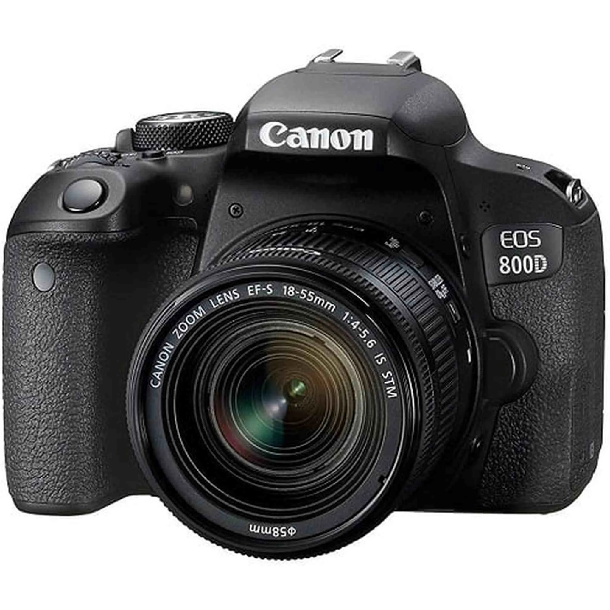 Canon EOS 800D Digital SLR with 18-55 IS STM Lens Black (International Model No Warranty)