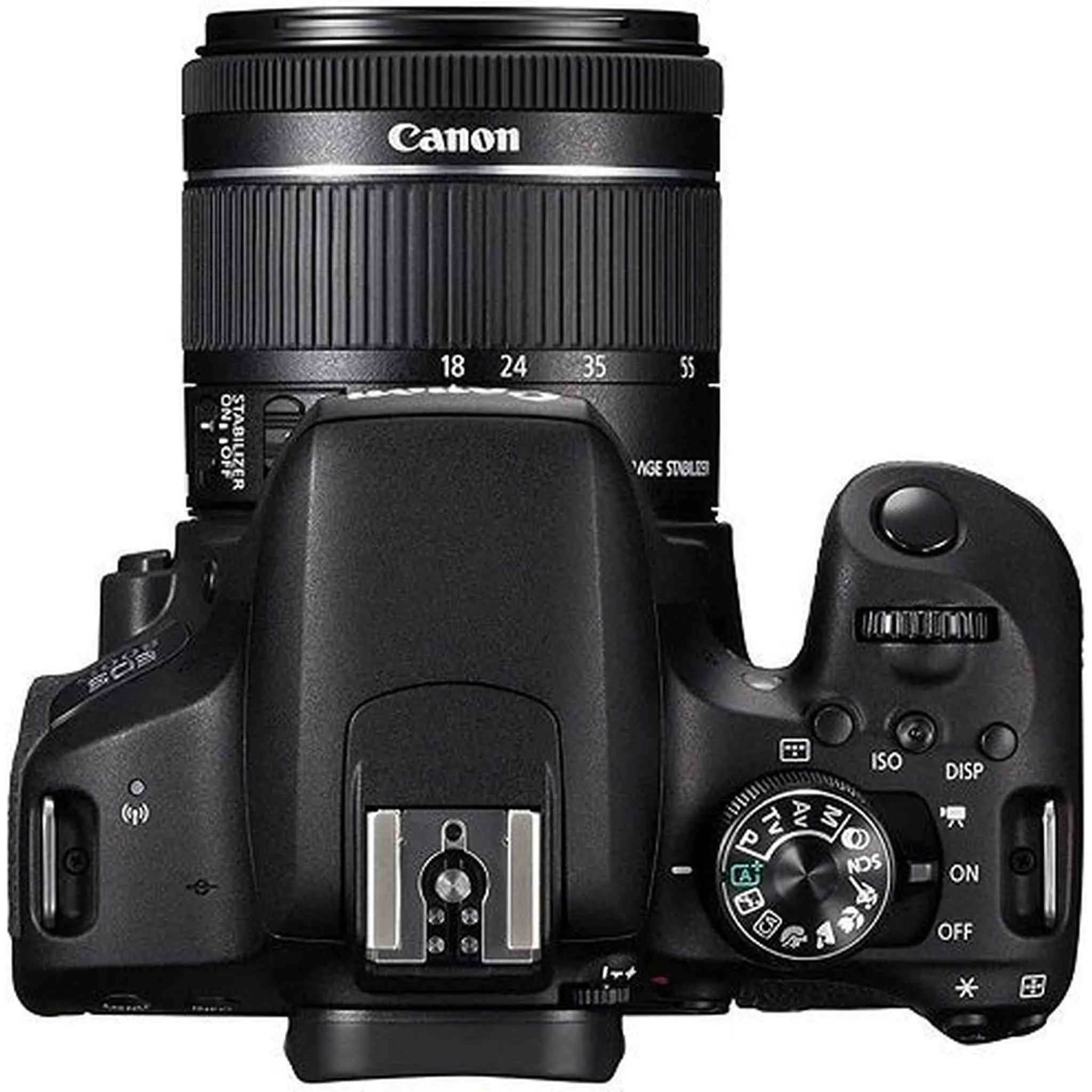 Canon EOS 800D Digital SLR with 18-55 IS STM Lens Black (International Model No Warranty)