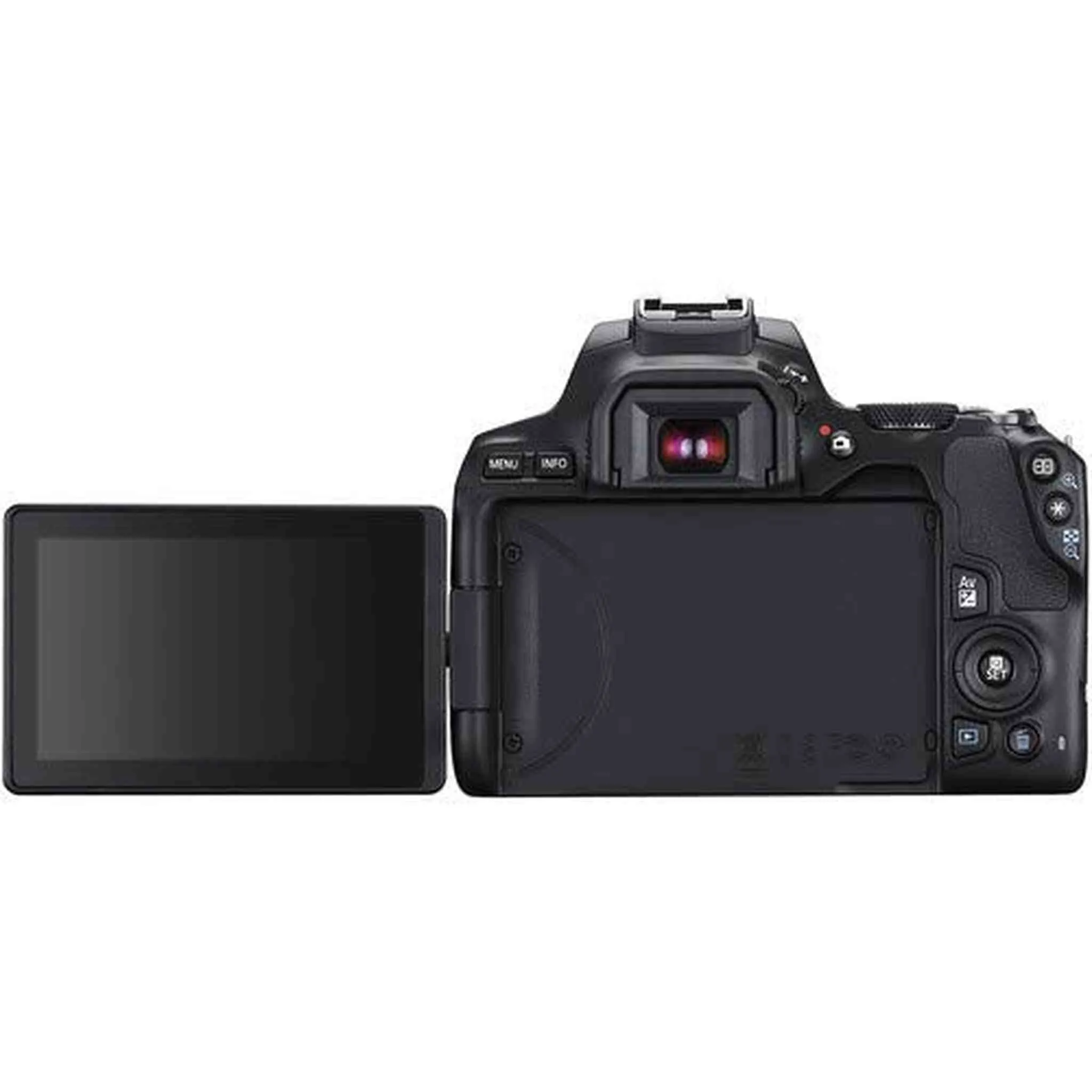 Canon EOS Rebel SL3 DSLR Camera (Black, Body Only) Bundle with 32GB Memory Card  LCD Screen Protectors and More