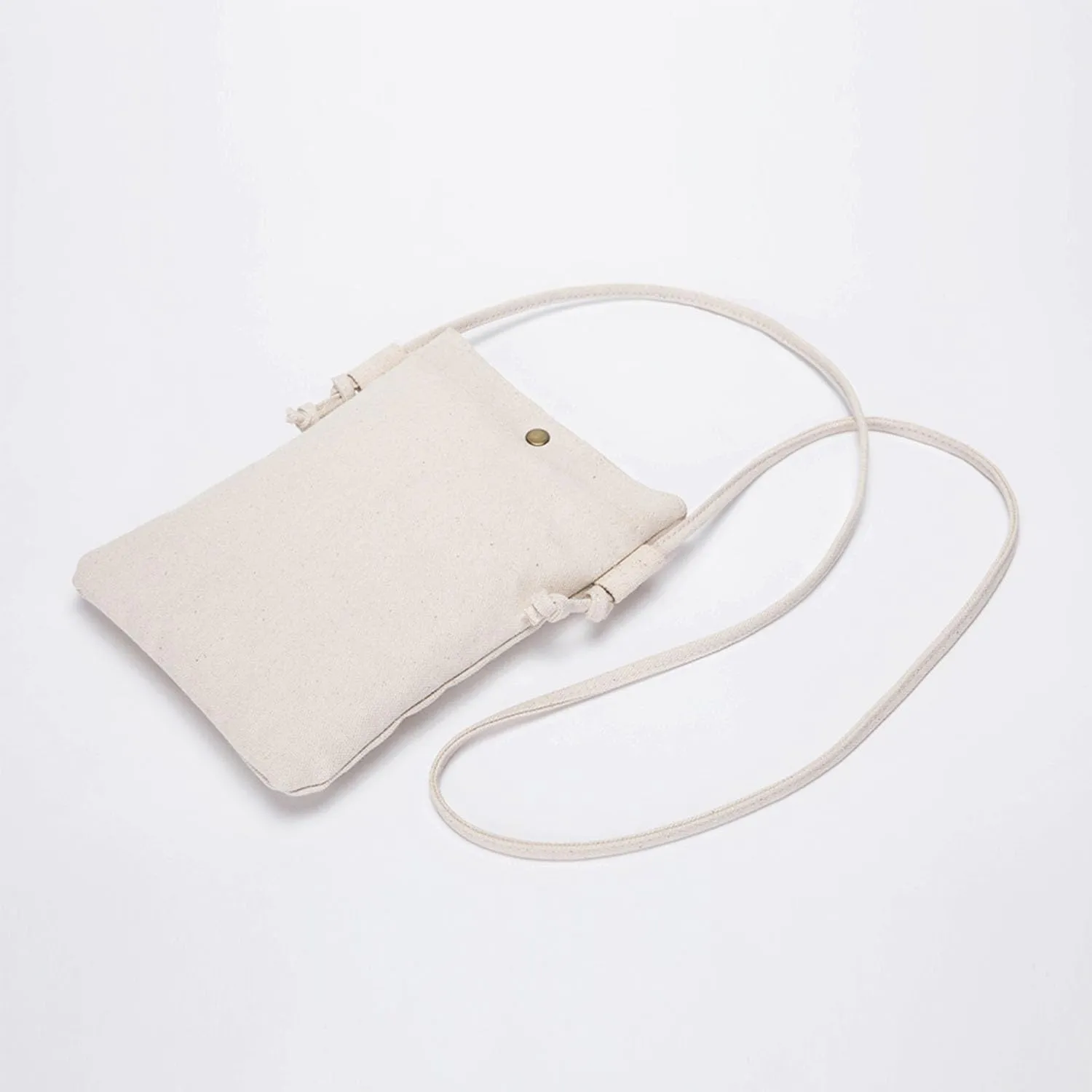 Canvas bag women's single shoulder new small bag Korean oblique collapse fresh Harajuku mobile phone bag