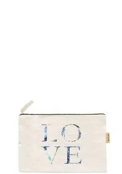 Canvas Fashion Love Letter Pouch