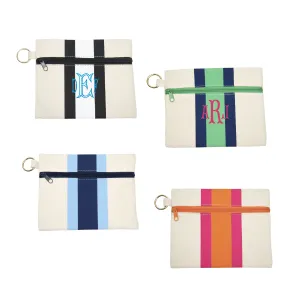 Canvas Kansas Zipper Pouch