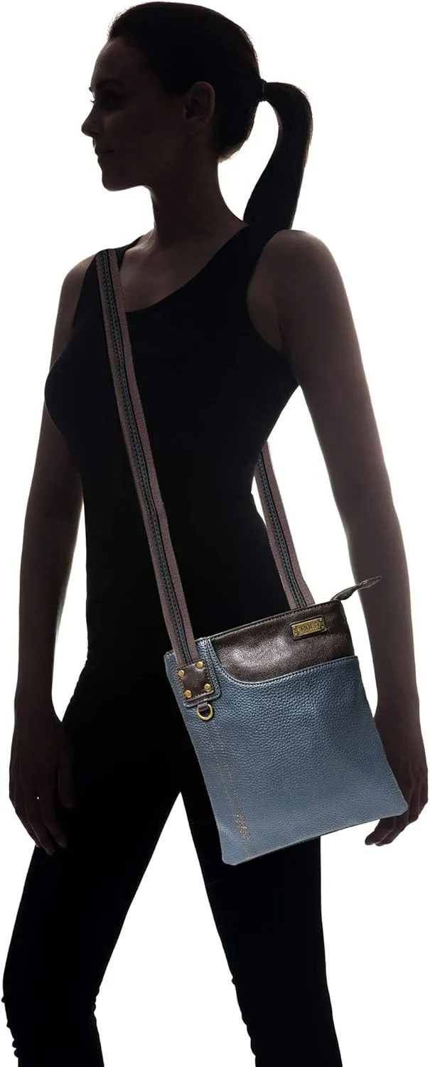 Chala Swing CrossBody Phone Purse in Two Tone Colors (Bag Only)