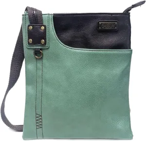 Chala Swing CrossBody Phone Purse in Two Tone Colors (Bag Only)