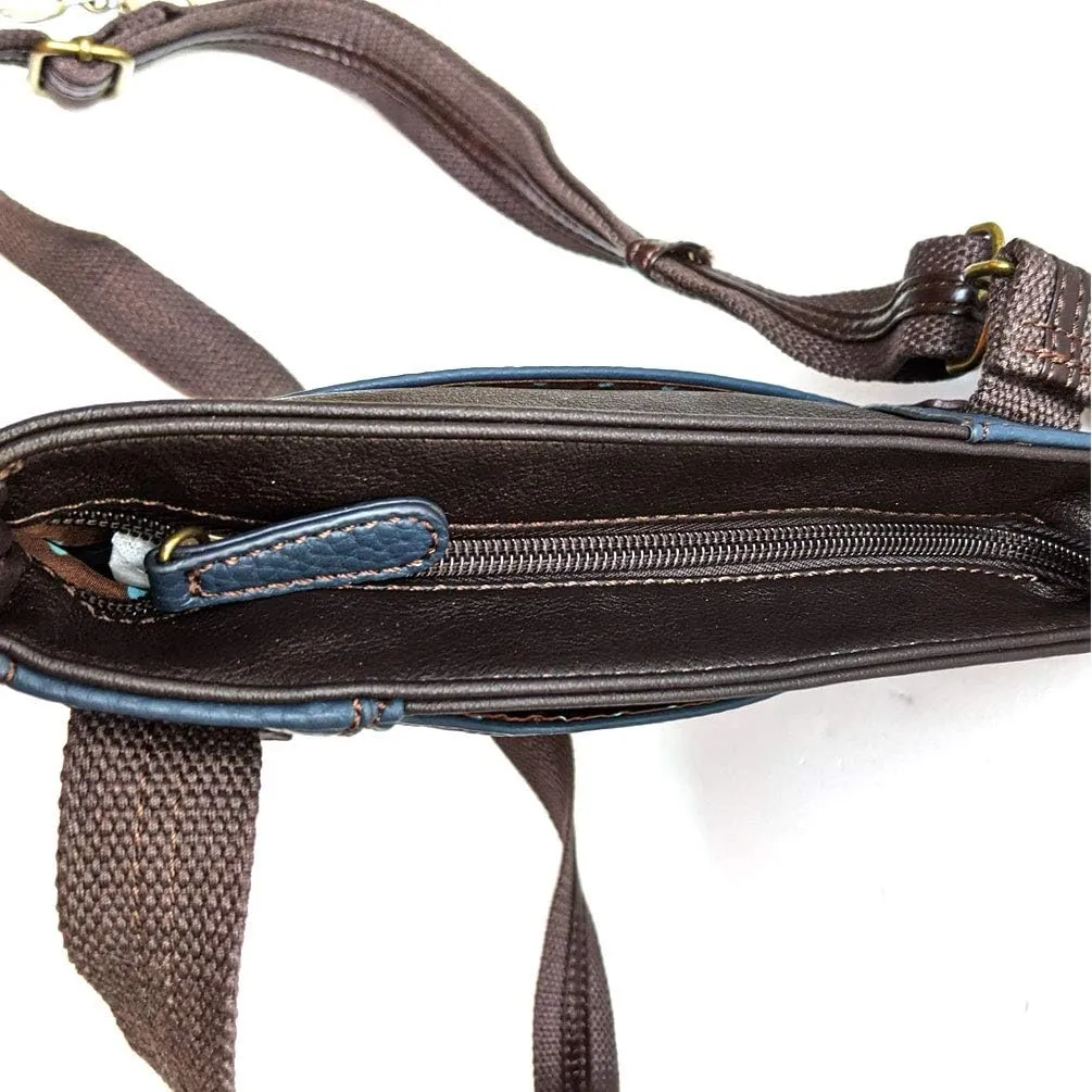 Chala Swing CrossBody Phone Purse in Two Tone Colors (Bag Only)