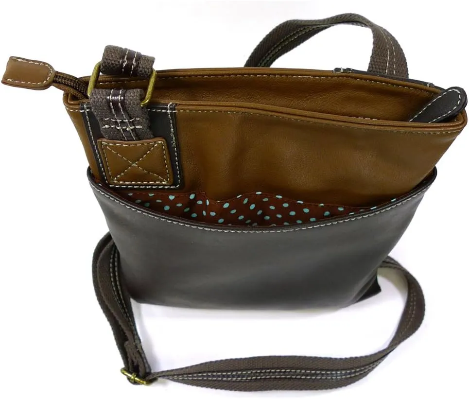 Chala Swing CrossBody Phone Purse in Two Tone Colors (Bag Only)
