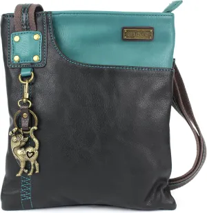 CHALA SWING Pack Small Cross-Body Purse with Metal Mini Keychain