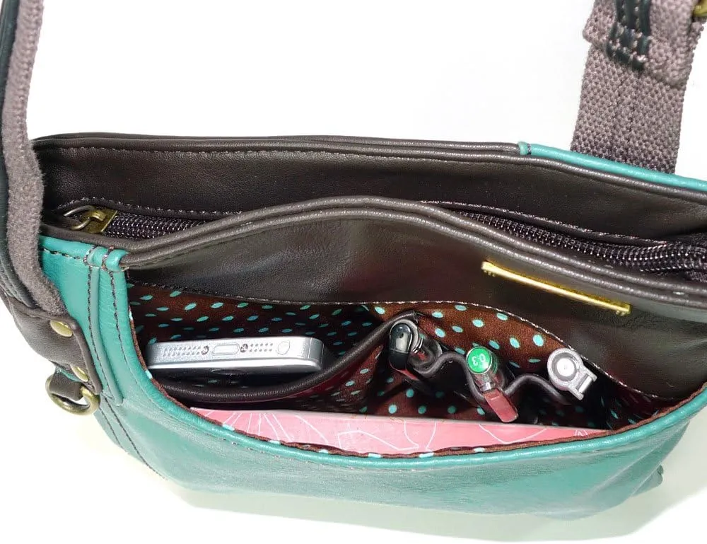 CHALA SWING Smartphone Cross-Body Purse with Charm/Coin Purse