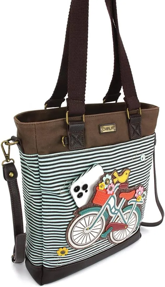 CHALA Work Tote Women Shoulder Purse with Detachable Crossbody Strap