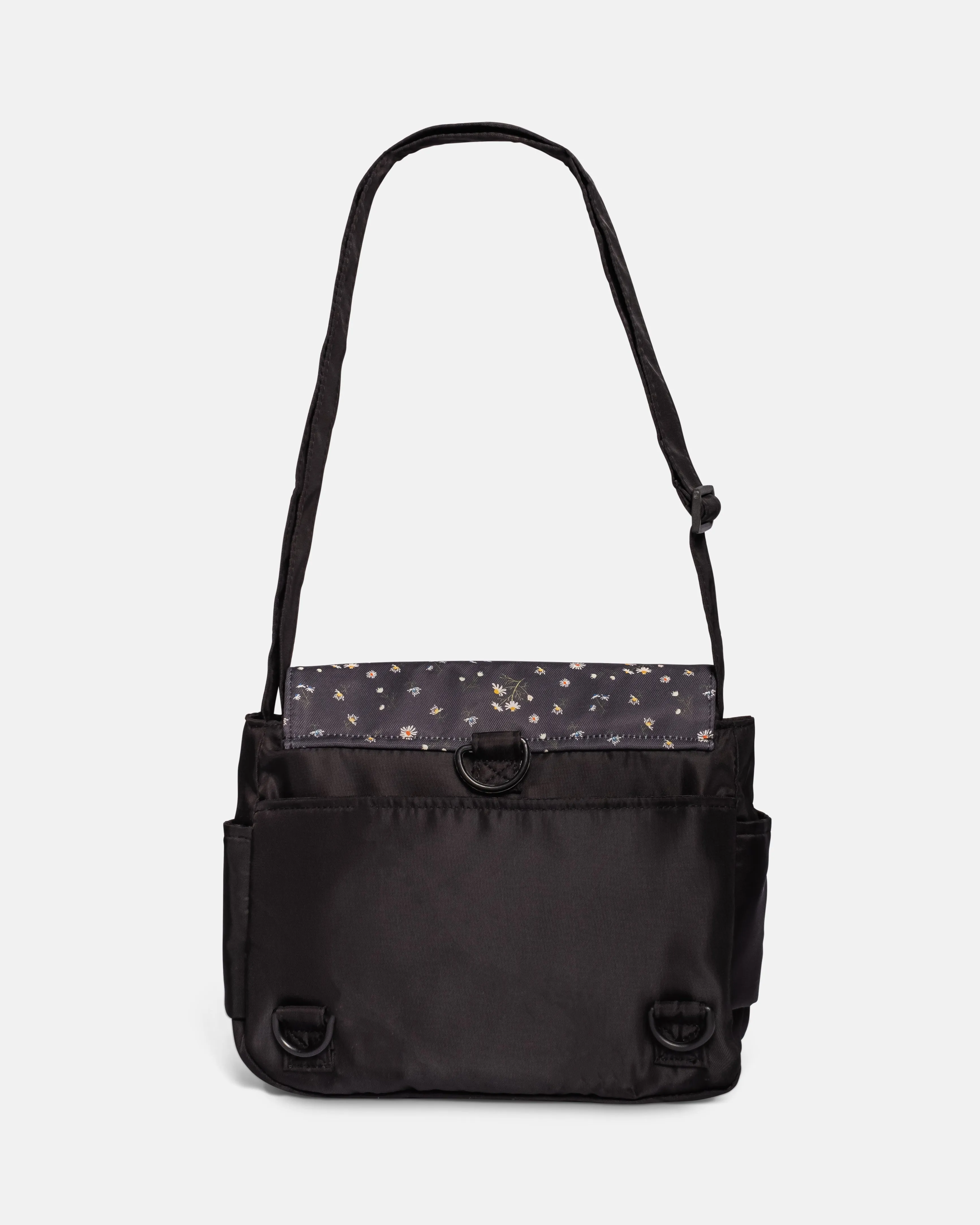 Chamomile Black Multi-Carry Crossbody Bag
