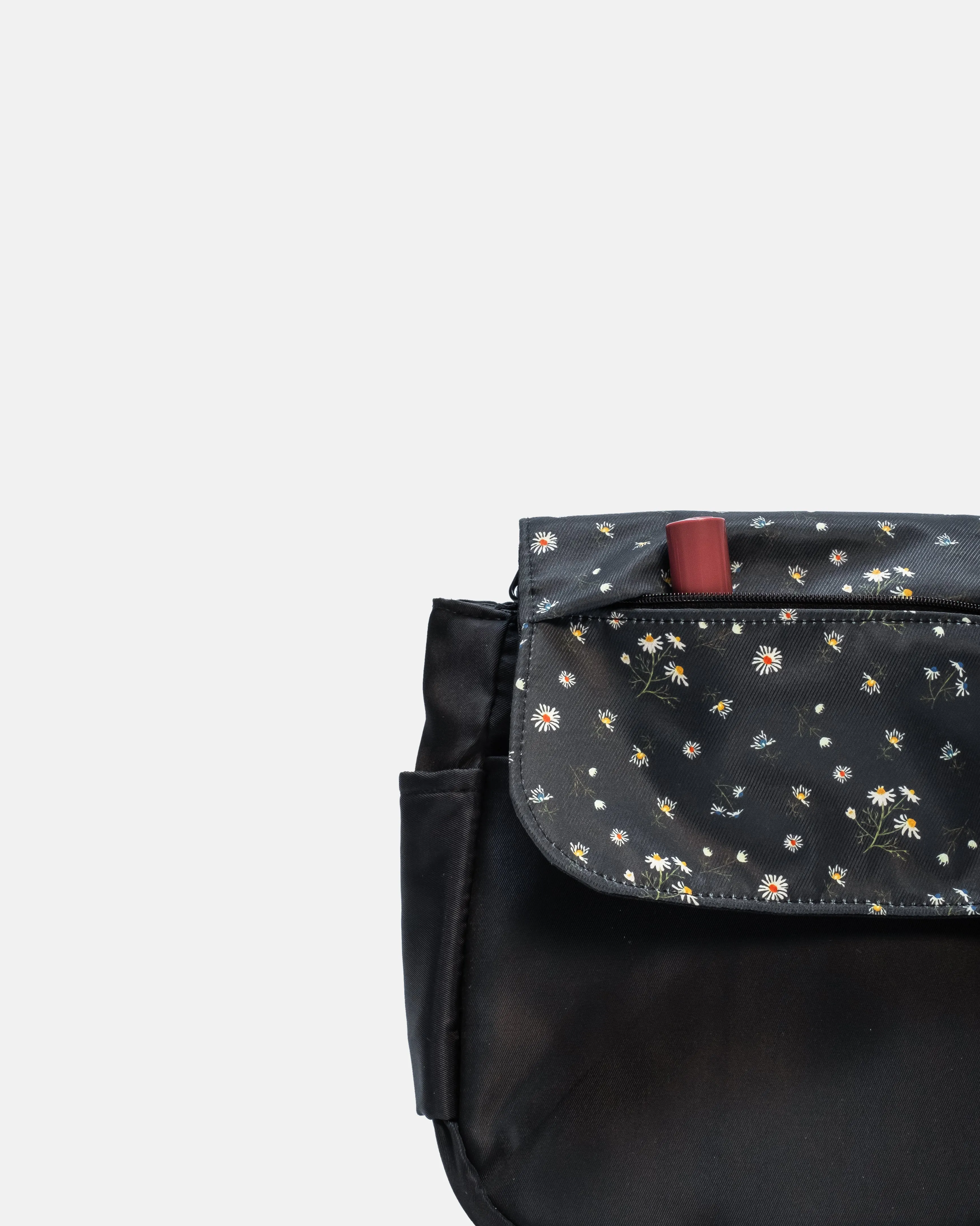 Chamomile Black Multi-Carry Crossbody Bag