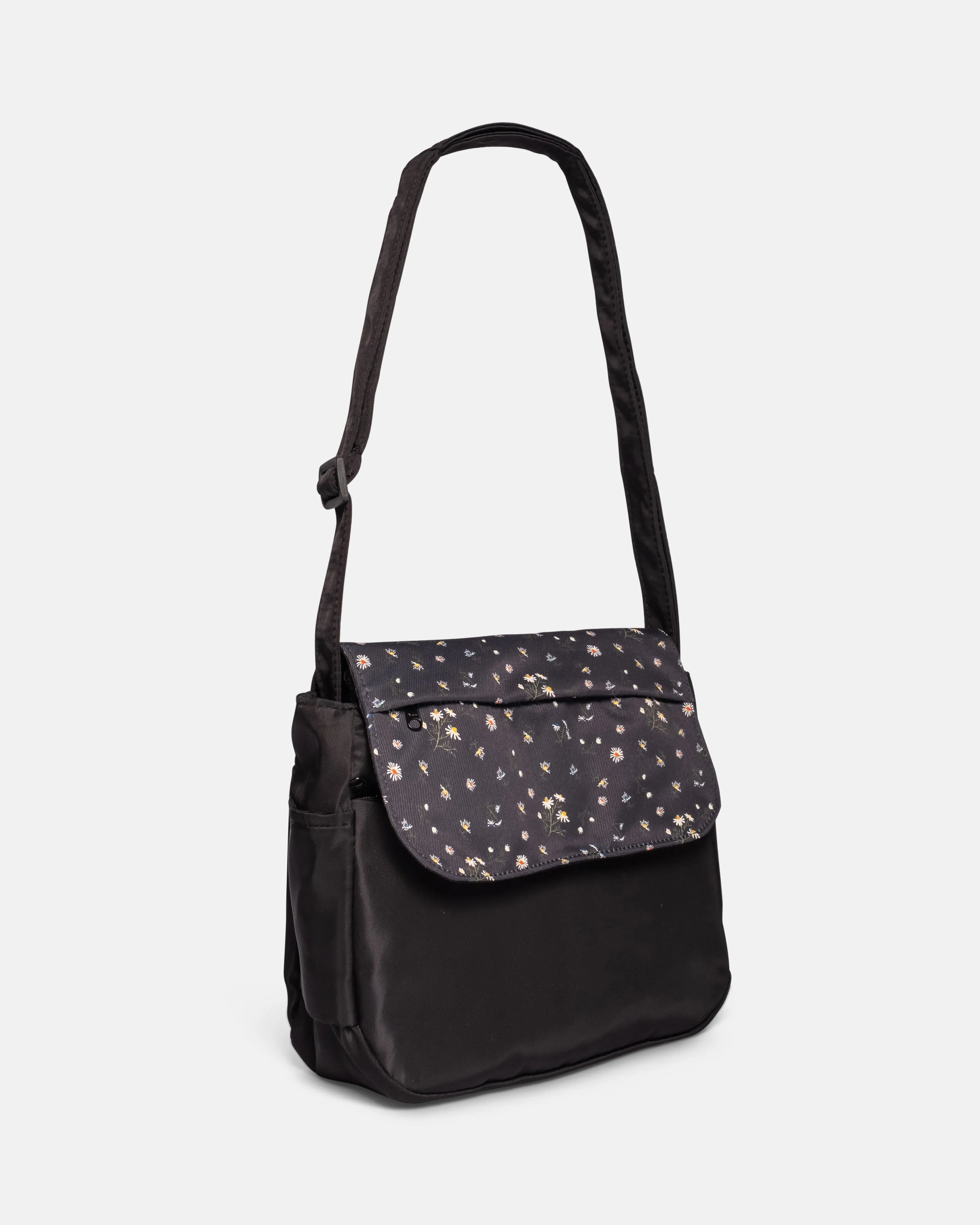 Chamomile Black Multi-Carry Crossbody Bag