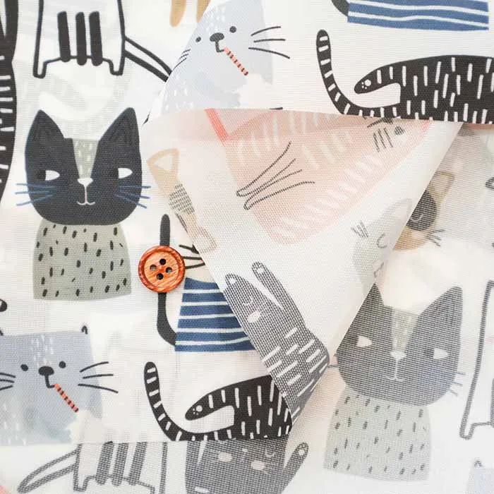 China made - Water repellent - Polyester Oxford Fabric - Cat
