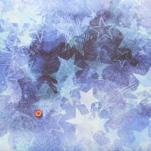 China made - Water repellent - Polyester Oxford Fabric - Star (large)