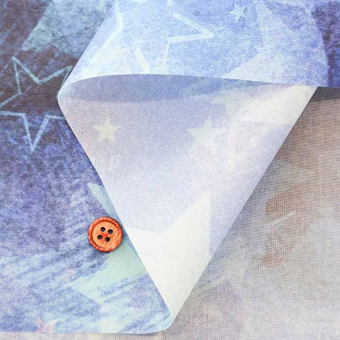China made - Water repellent - Polyester Oxford Fabric - Star (large)