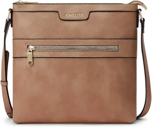 CHOLISS Large Crossbody Bags for Women, Medium Size Purses for Women with Vegan Leather