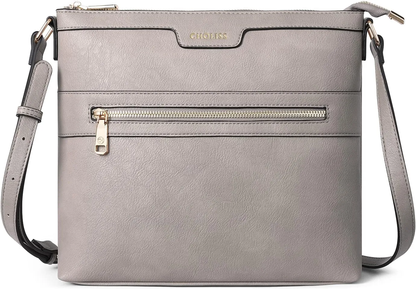 CHOLISS Large Crossbody Bags for Women, Medium Size Purses for Women with Vegan Leather