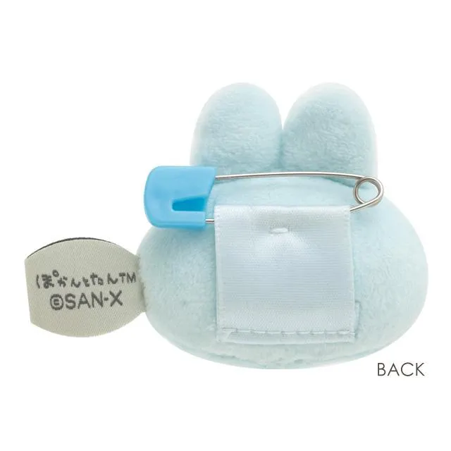 [Clearance]#[Pokantotan] -Pokan to Shitemo Ma Ikka- Plush Badge San-X Official Japan 2023