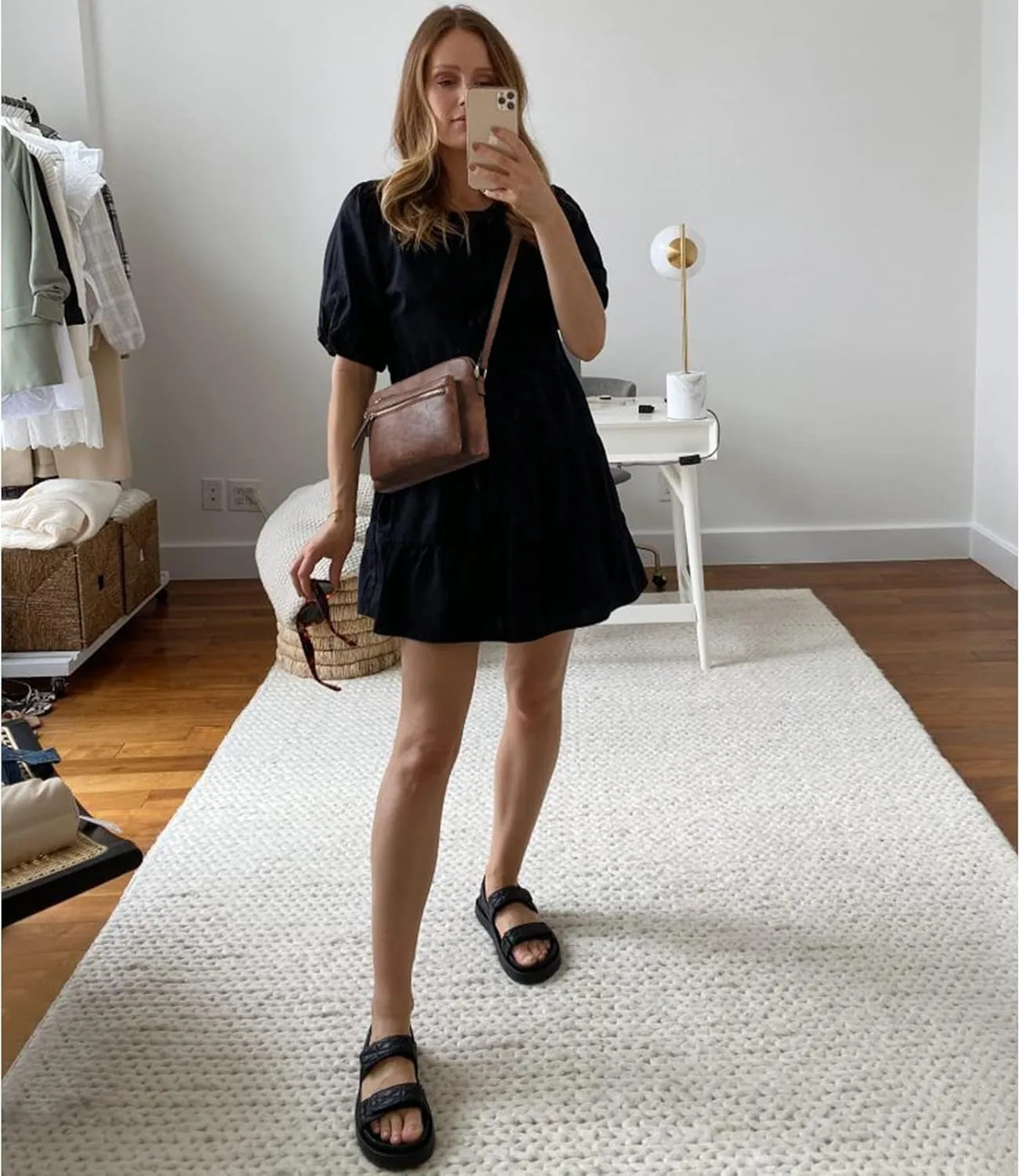 CLUCI Crossbody Purse for Women Multi Pockets Bag Vegan Leather Small Shoulder Handbags Summer Travel Designer Vintage Ladies