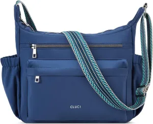 CLUCI Travel Purses for Women, Waterproof Nylon Crossbody Bags for Woman Trendy, Anti Theft Shoulder Bag for Ladies