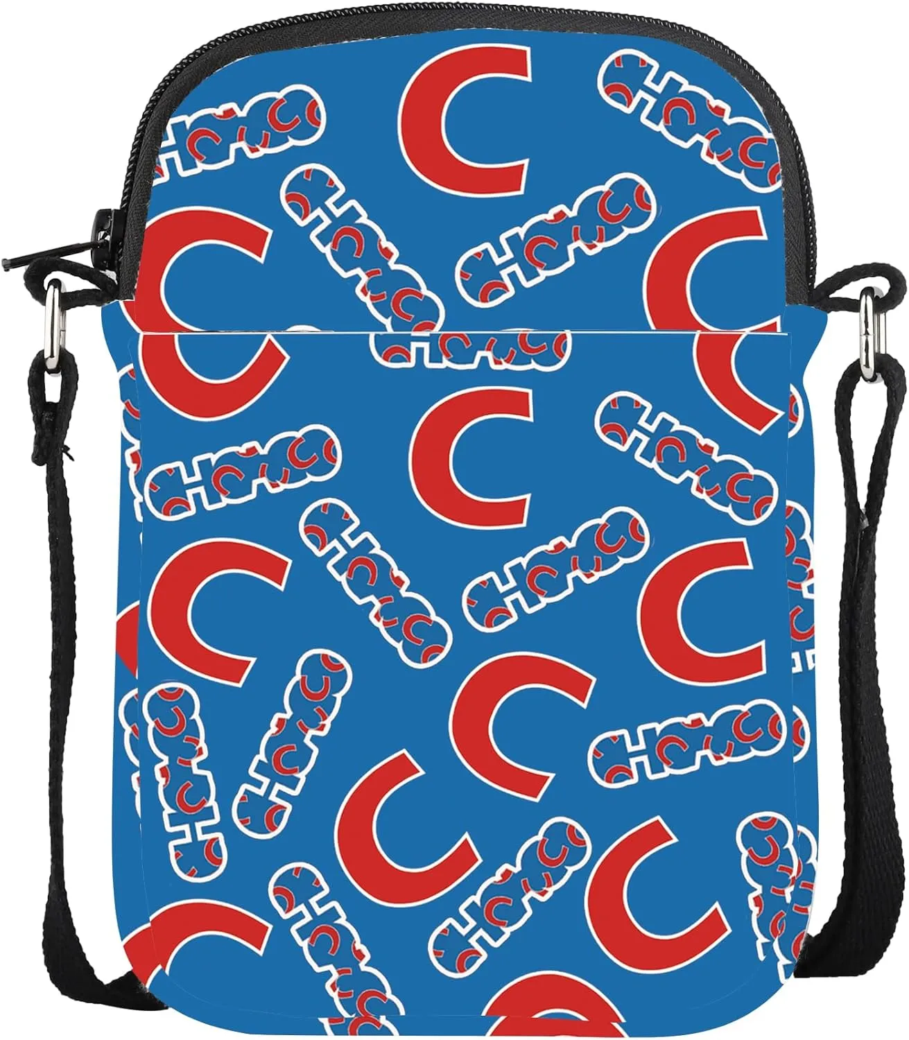 CMNIM Chic-go Mini Crossbody Bag Blue Baseball Shoulder Chic-go Sports Fan Gift Chic-go C Support Gift Baseball Merch