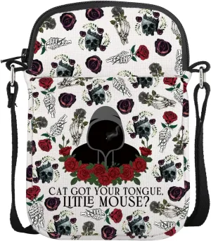 CMNIM Haunting Dark Romance Merch Little Mouse Crossbody Bag Morally Grey Bookish Shoulder Purse Strap