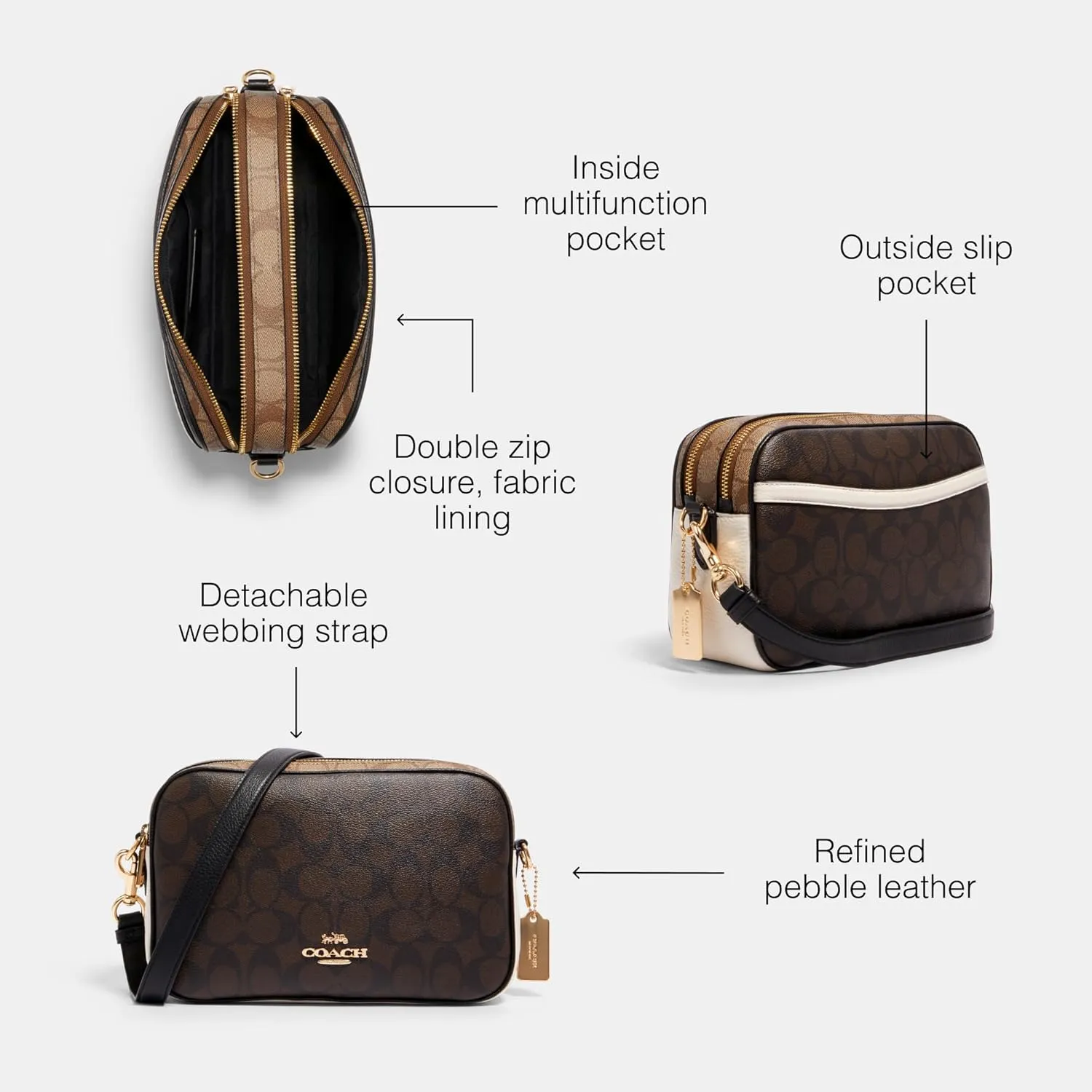 Coach Unisex Jes Crossbody