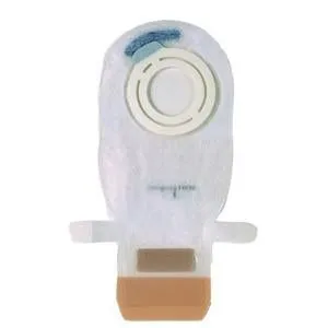 Coloplast 14681 Assura AC Pediatric Drainable Pouch with EasiClose Closure, 5(1/2)", Transparent, Orange, Box of 10