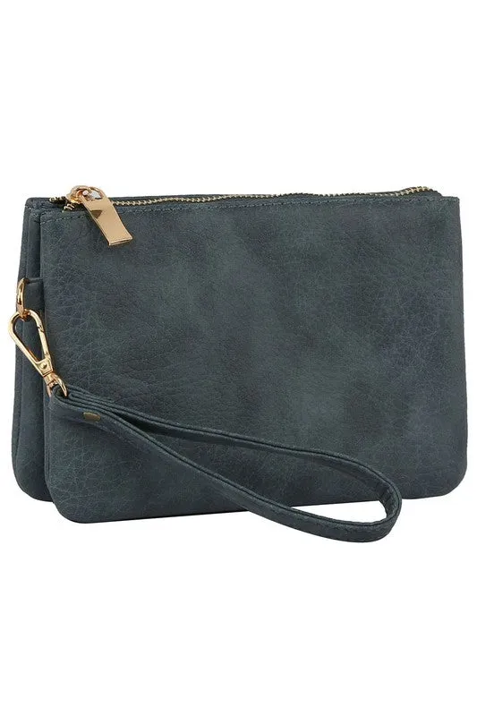 CONVERTABLE CLUTCH CROSSBODY BAG