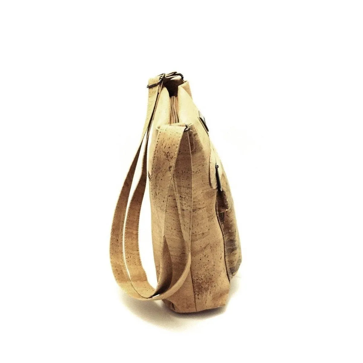 Cork Crossbody Bag Vegan Crossbody Purse for Women