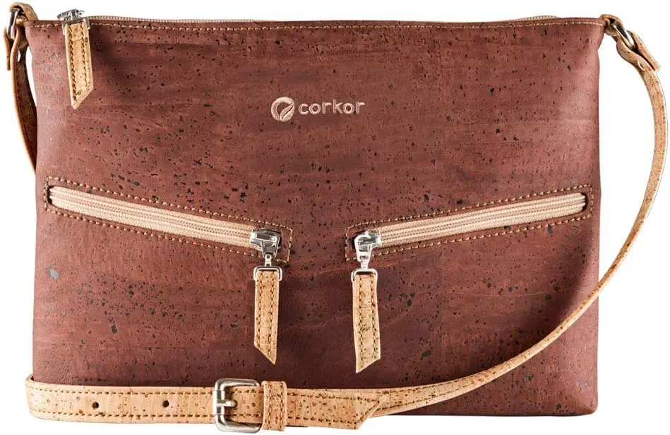 Cork Purse Crossbody Women Handbag from Portugal | Vegan Leather