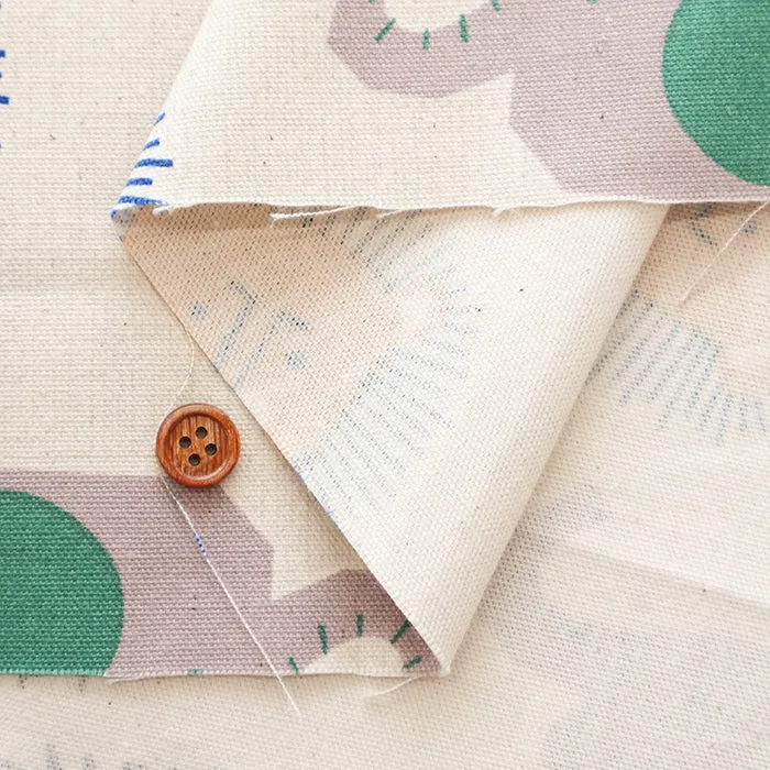Cotton Oxford Fabric - Hi! my zoo Animal Toys