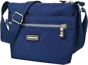 Crossbody Bag for Women Waterproof Shoulder Bag Casual Nylon Purse Handbag Lightweight Pocketbooks