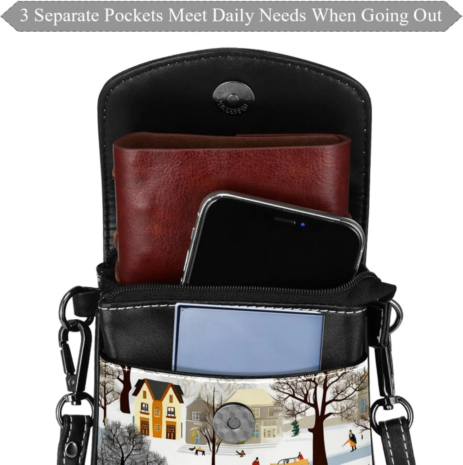 Crossbody Bags for Women,Crossbody Bag Men,Small Sling Bag,Crossbody Purse