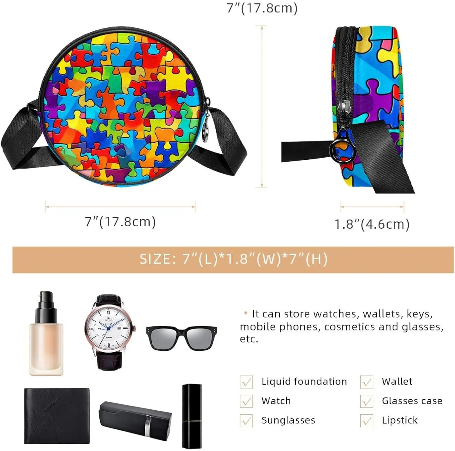 Crossbody Bags for Women,Crossbody Bag Men,Small Sling Bag,Crossbody Purse