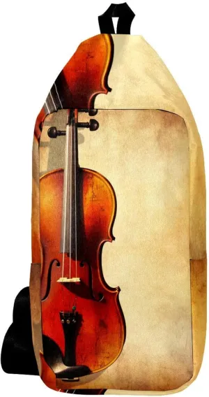 Crossbody Bags for Women,Crossbody Bag Men,Small Sling Bag,Vintage Italian Violin,Crossbody Purse