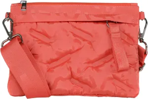 Crossbody Belt Bag Tonal Coral Cheetah