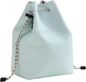 Crossbody Camera Case - Waterproof Leather DSLR/SLR Camera Bag with Removable Strap for Men and Women (Light Blue, Large)