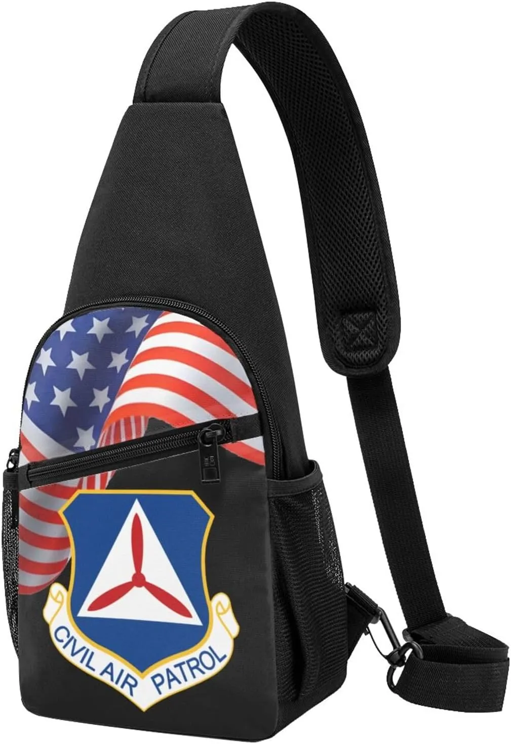 Crossbody Shoulder Chest Bag Civil Air Patrol Fashion One-Shoulder