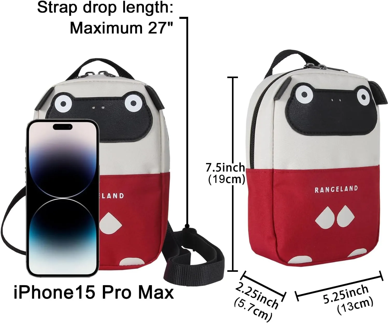 Cute Animal Small Crossbody Bag fits Phone