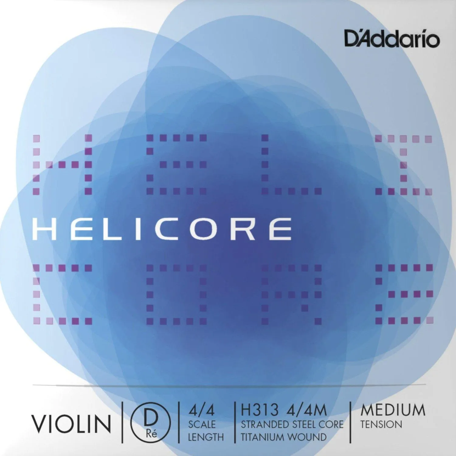D'Addario Helicore Violin D String 4/4