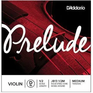 D'Addario Prelude Violin D String 1/2