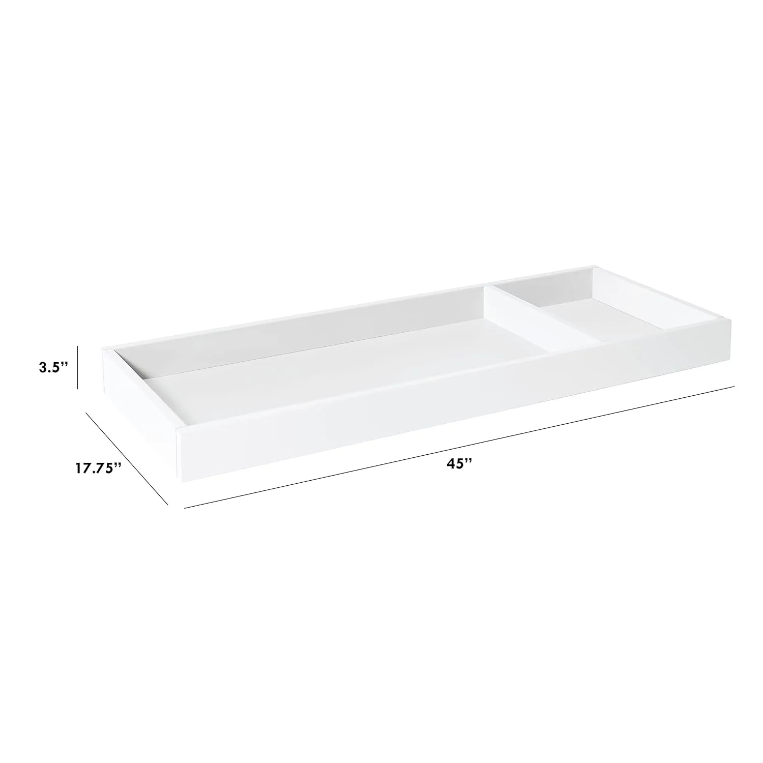 DaVinci Universal Wide Removable Changing Tray (M0619) in White