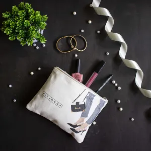 Denim Crush - Canvas Pouch