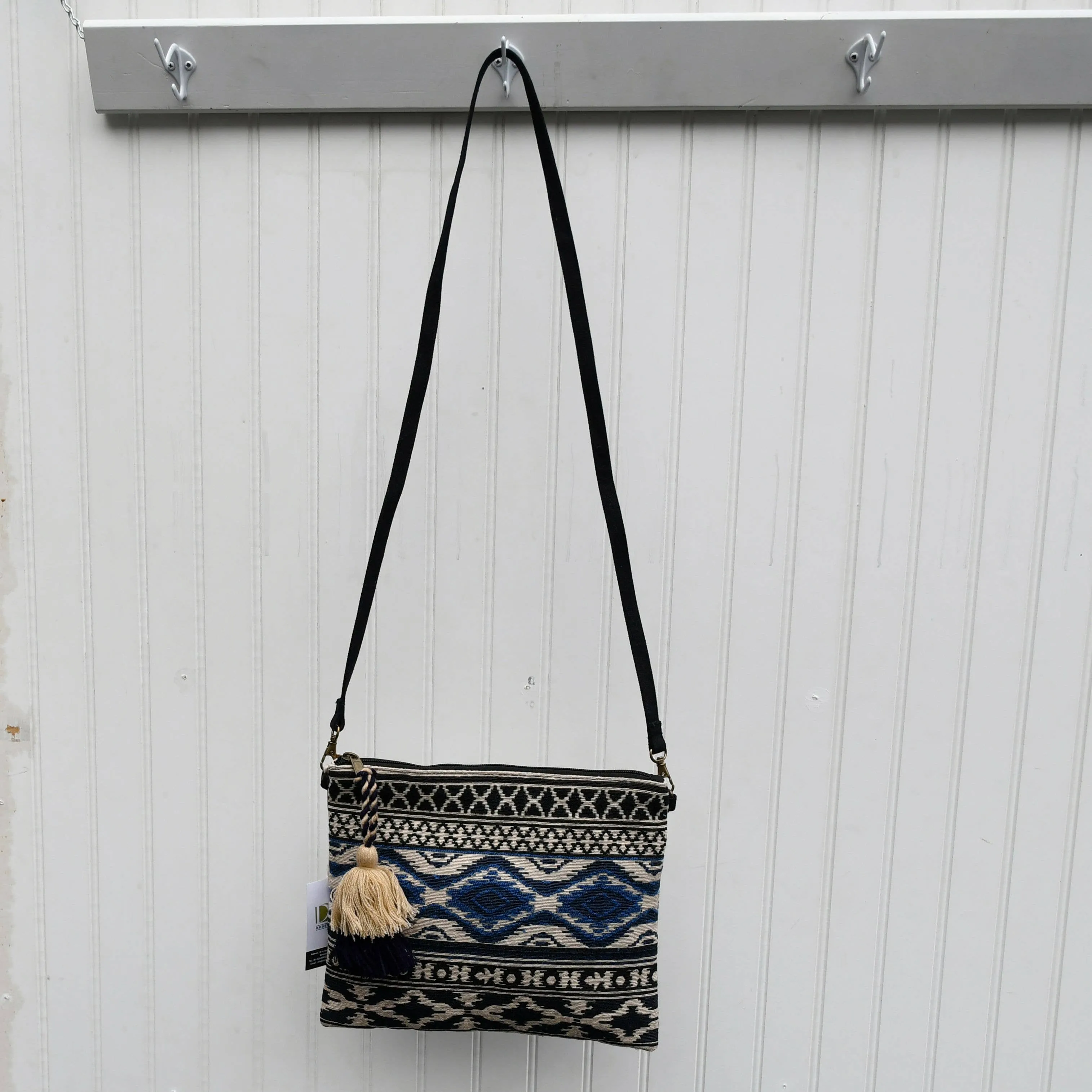 Denim Stripes Simple Crossbody