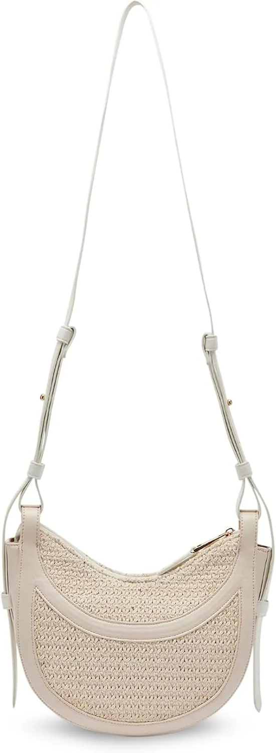 Dolce Vita Lisa Knit Half Moon Crossbody, Sand