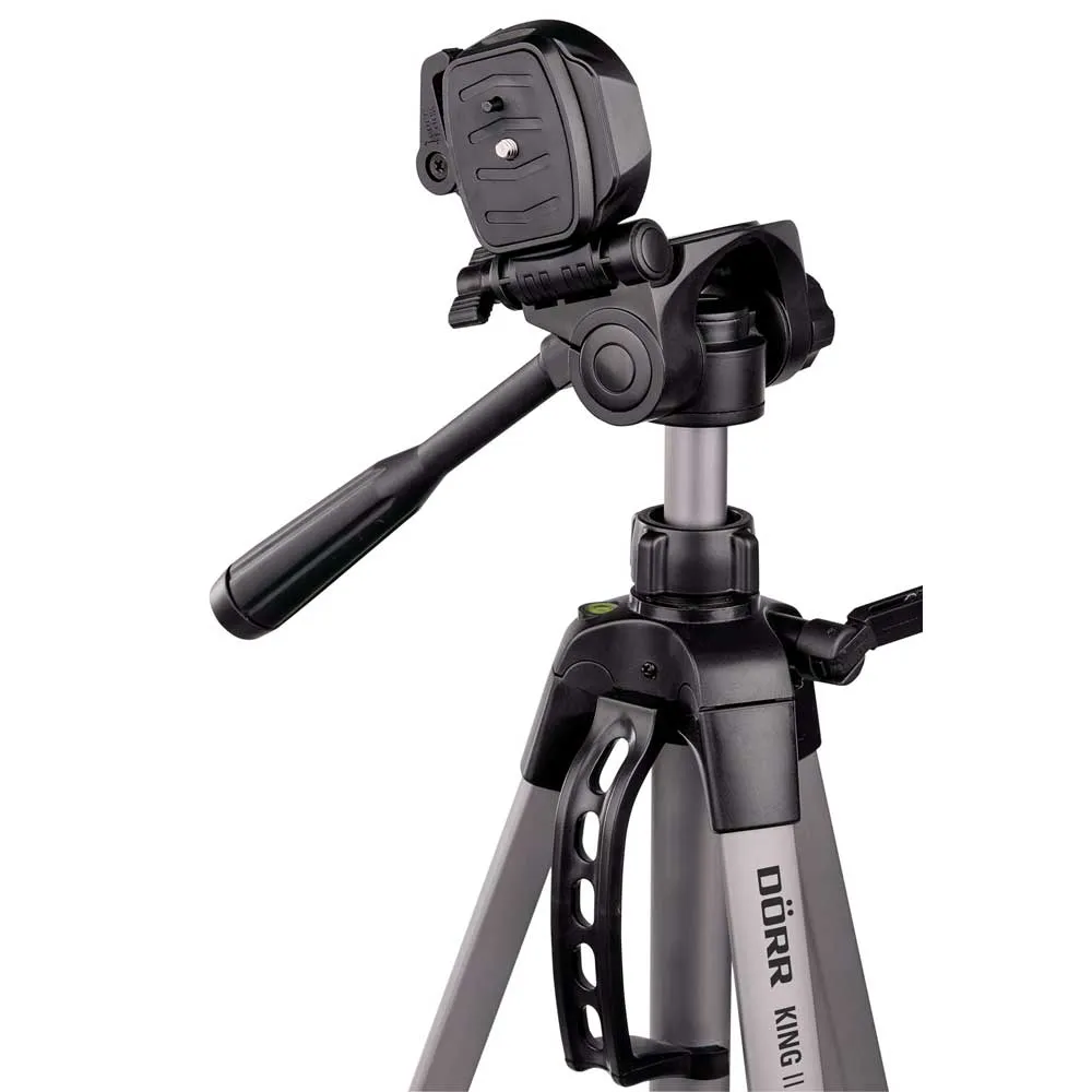 Dorr King II Aluminium 3 Section Tripod with 3-Way Panhead