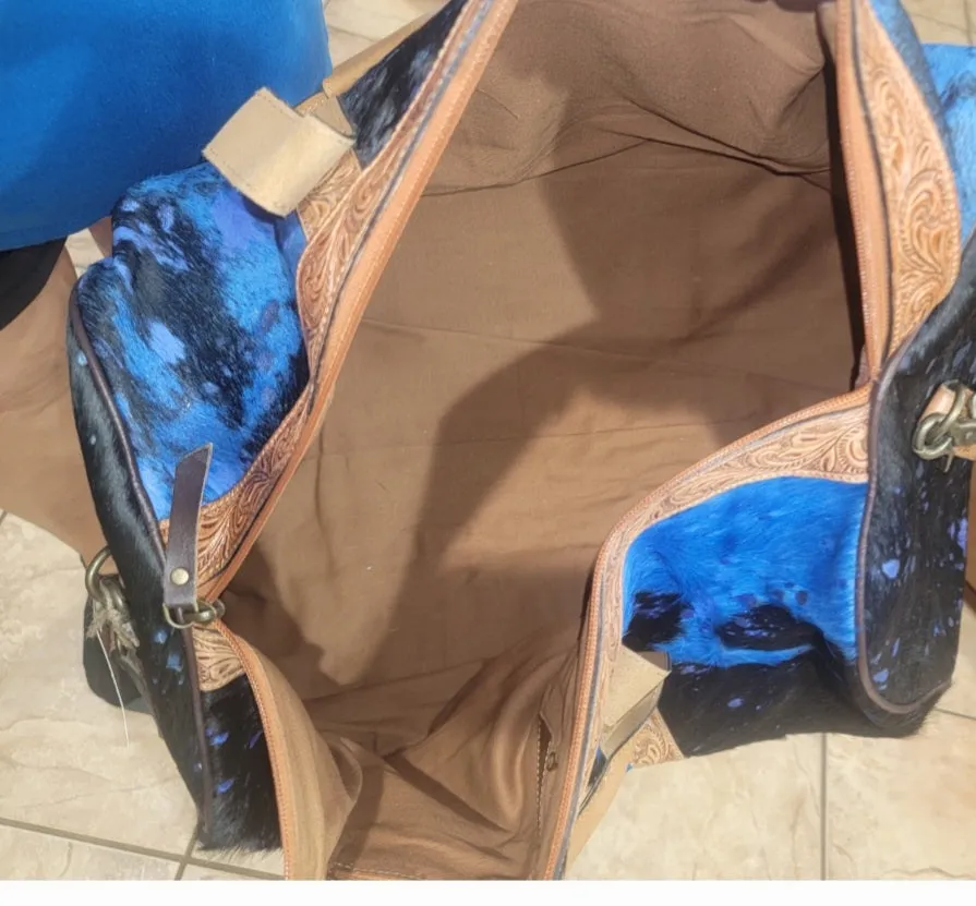 Duffle Bag Blue/Black