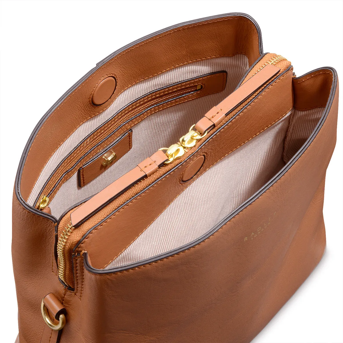 Dukes Place Medium Crossbody Bag - Dark Butter