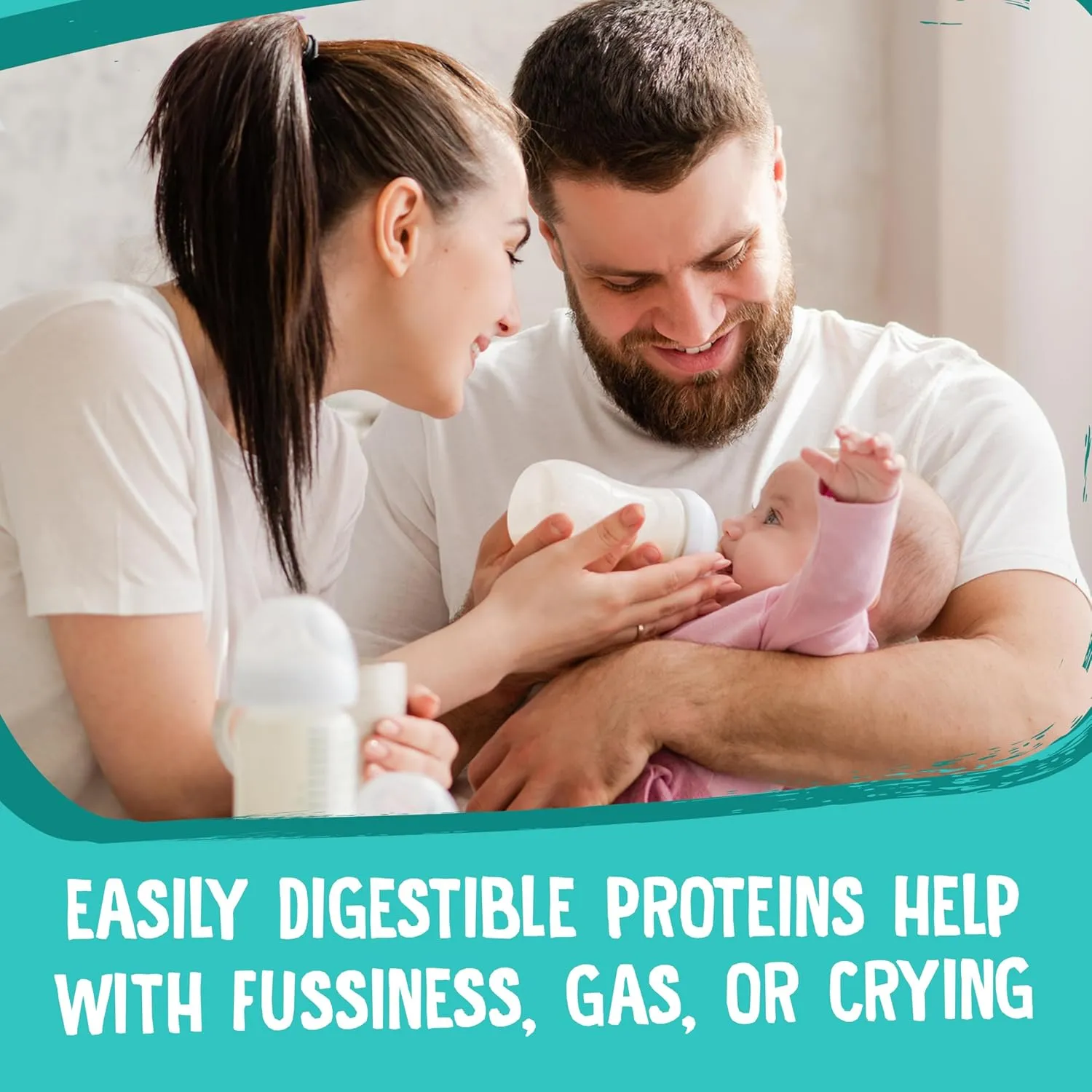 Earth's Best Organic Gentle Infant Formula for Babies 0-12 Months, Milk-Based Powder Formula with Iron, Omega-3 DHA, and Omega-6 ARA, 21 Ounce Container